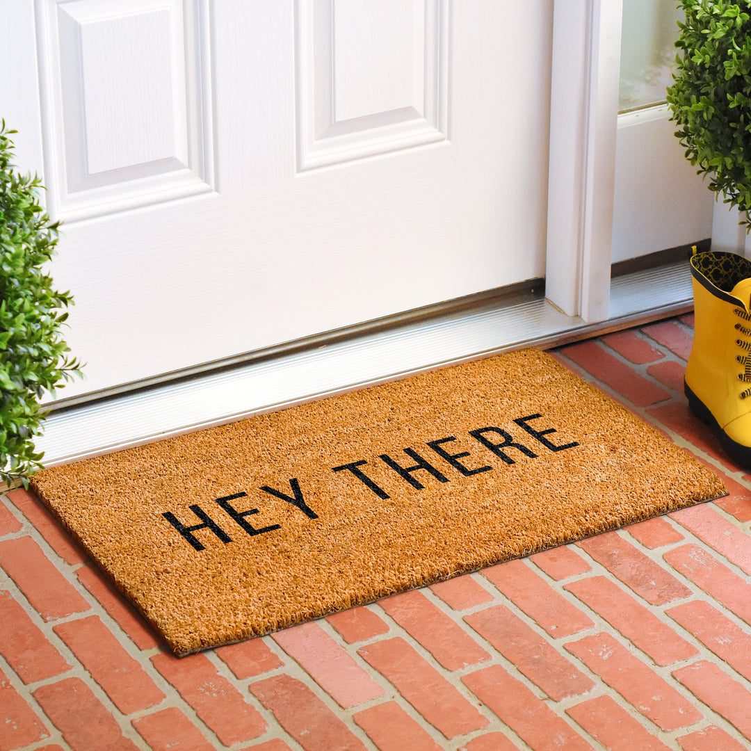 Hey There Doormat 17"x29"