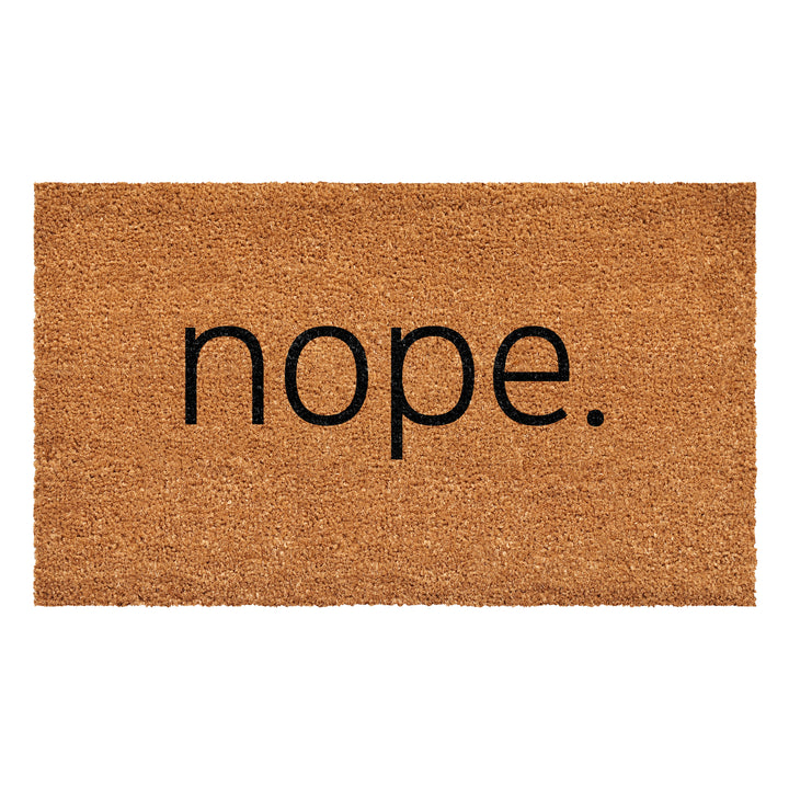 Nope Doormat 24"x36"