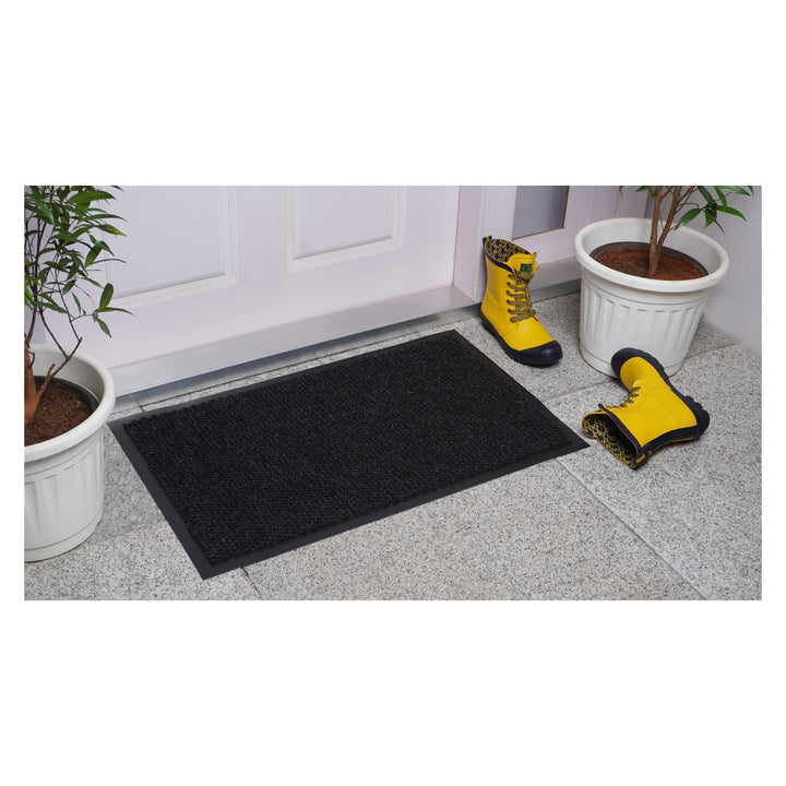 Grey York Walk Off Doormat 18"x30"