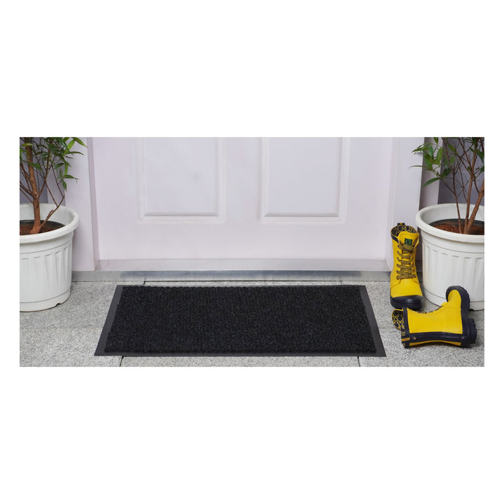 Grey York Walk Off Doormat 18"x30"
