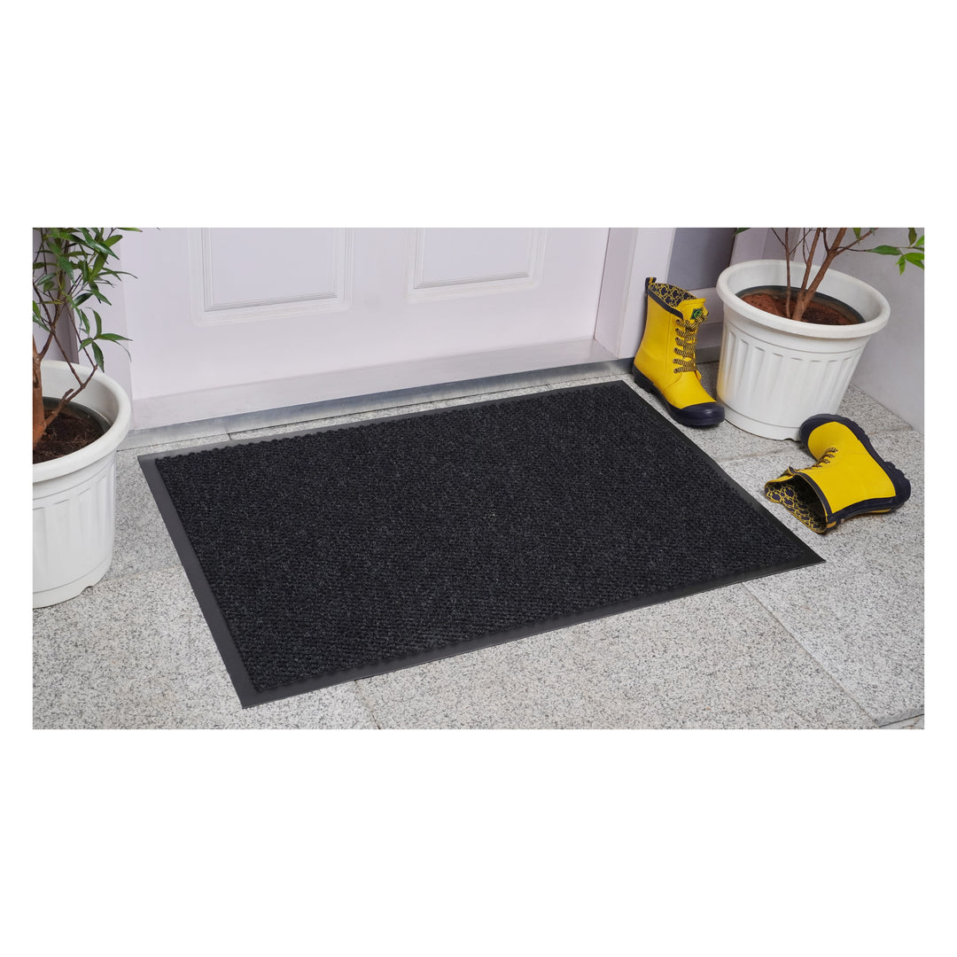 Grey York Walk Off Doormat 24"x36"