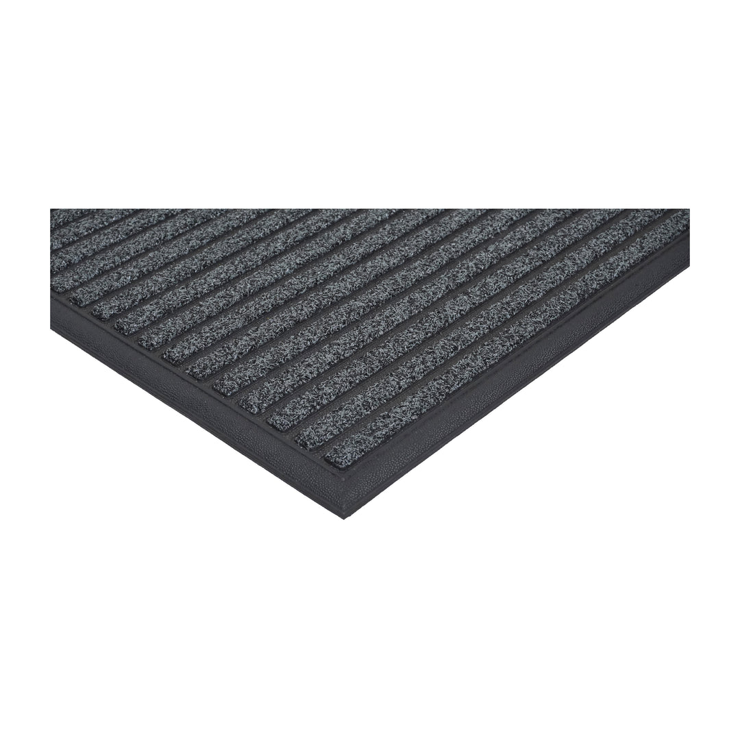 Scraper Eco Rib with rubber Inlay Grey Mat 18"x30"