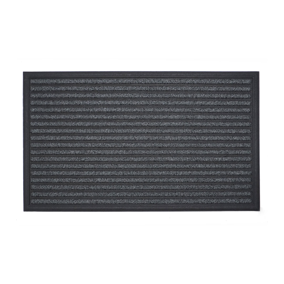 Scraper Eco Rib with rubber Inlay Grey Mat 18"x30"