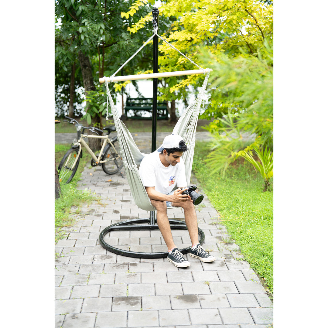 Misty Gray Hammock Chair