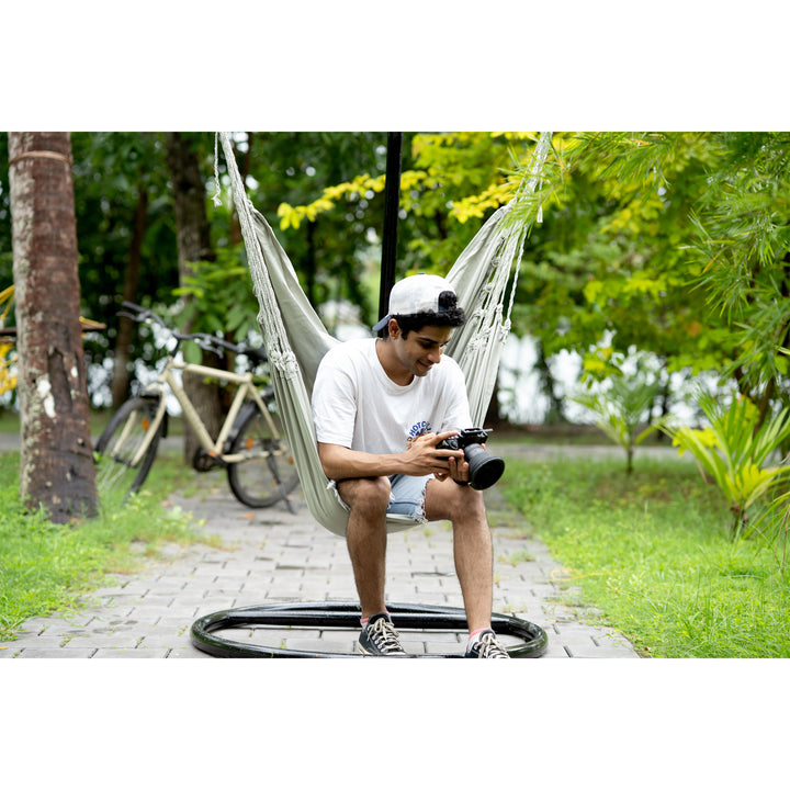 Misty Gray Hammock Chair