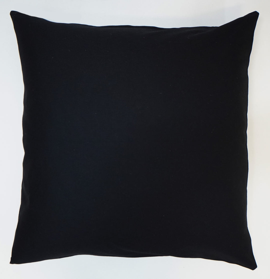 Midnight Black Pillow