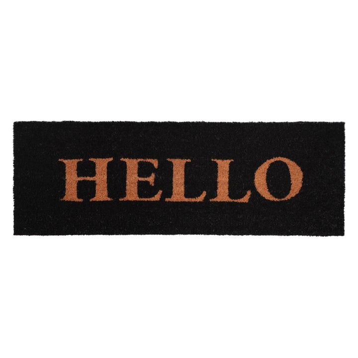 Block Hello Doormat