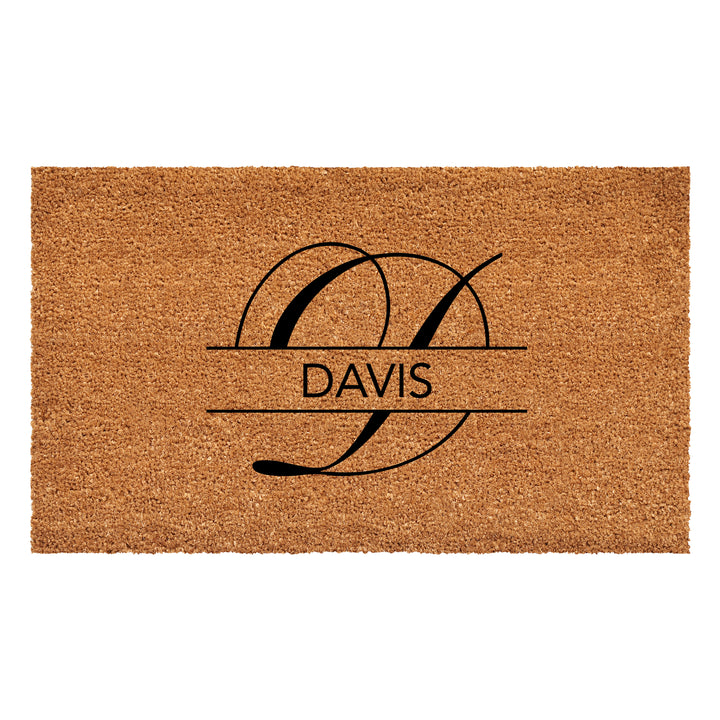 Davis Personalized Doormat