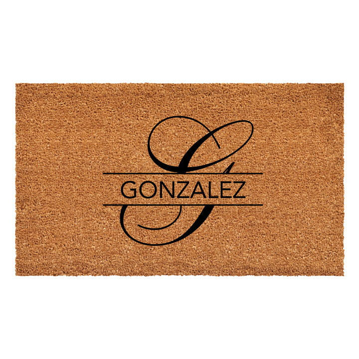 Gonzalez Personalized Doormat