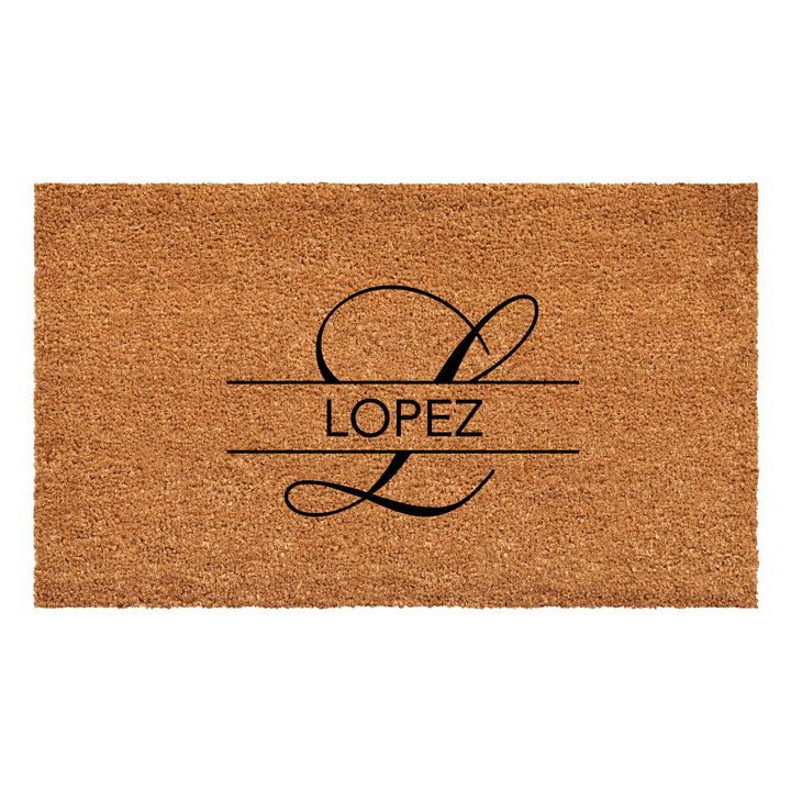 Lopez Personalized Doormat