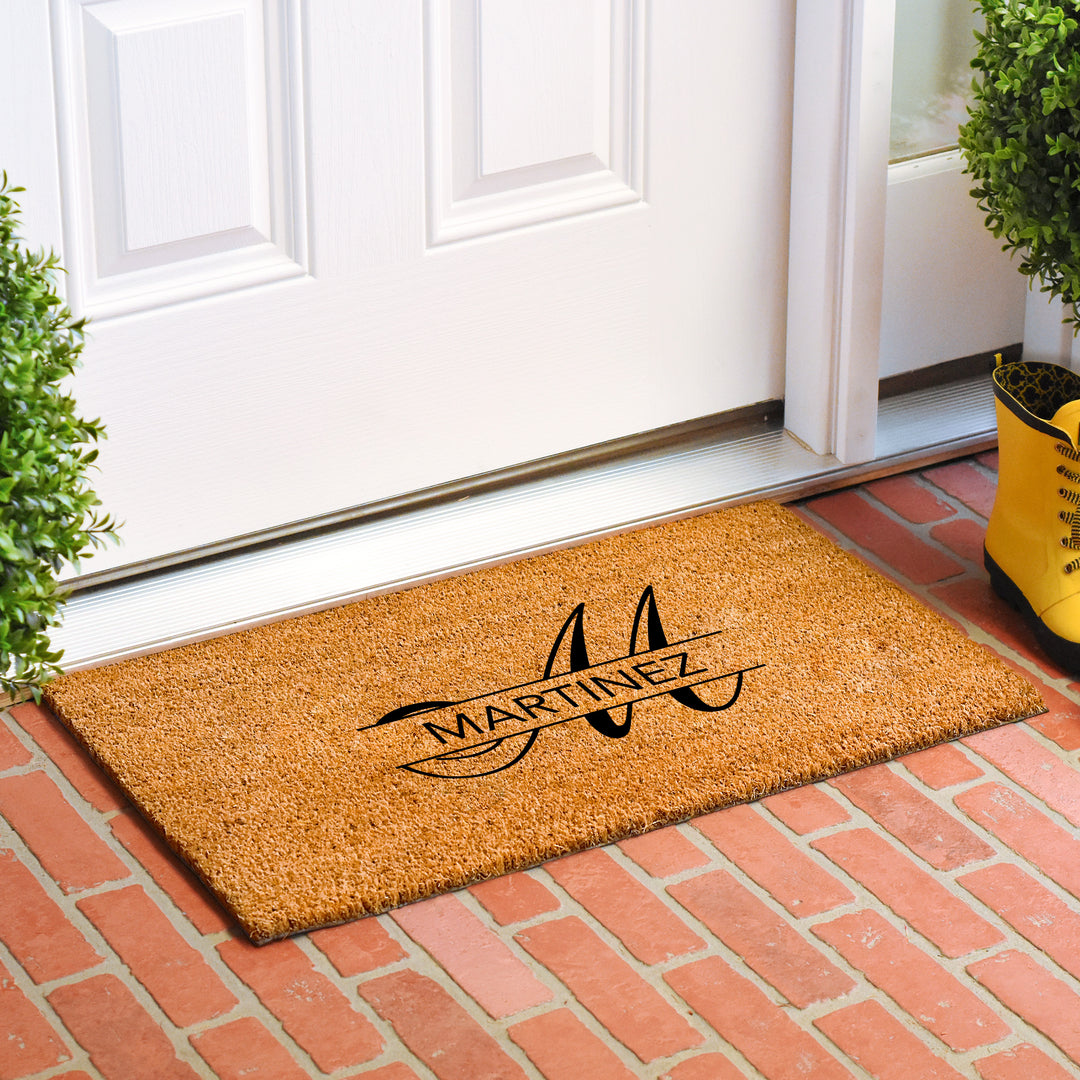 Martinez Personalized Doormat