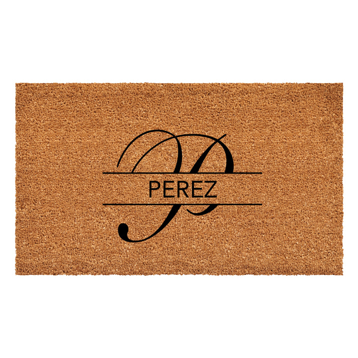 Perez Personalized Doormat