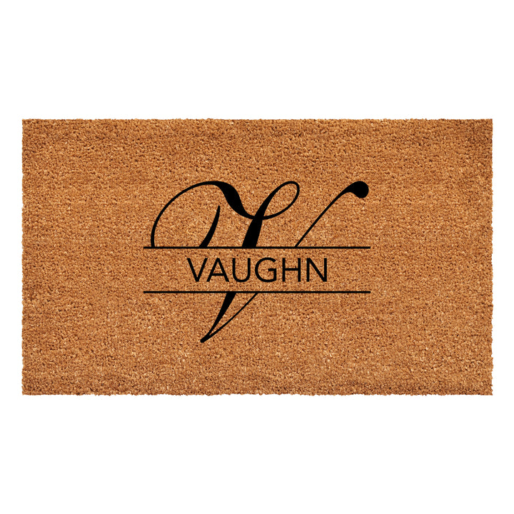 Vaughn Personalized Doormat
