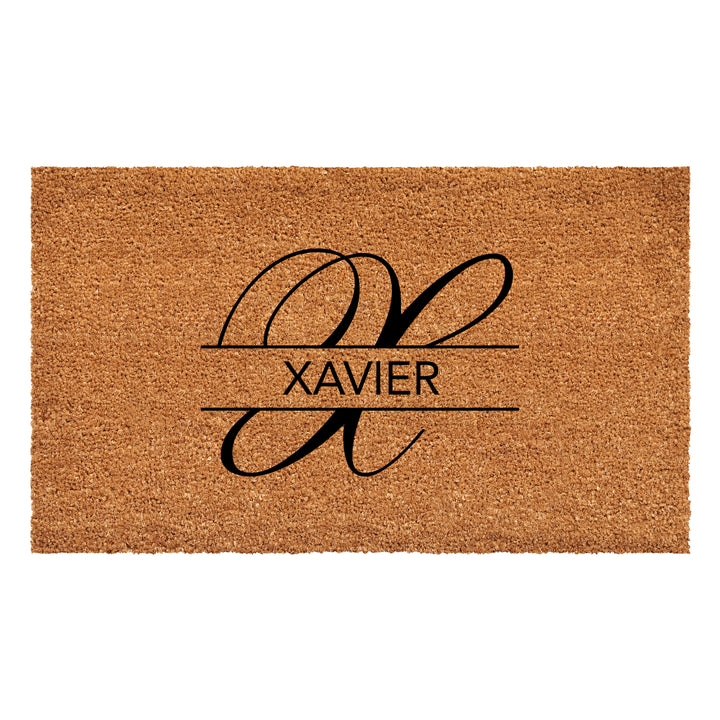 Xavier Personalized Doormat