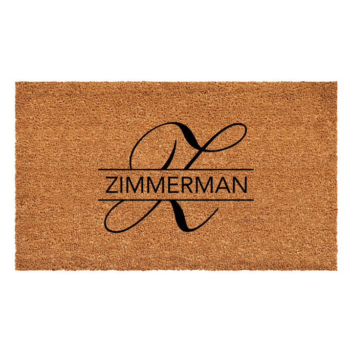 Zimmerman Personalized Doormat