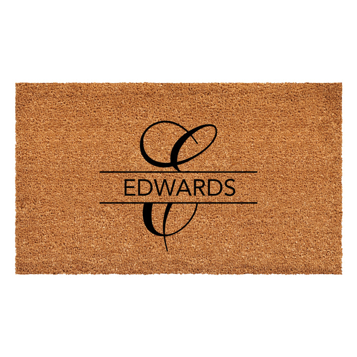 Edwards Personalized Doormat