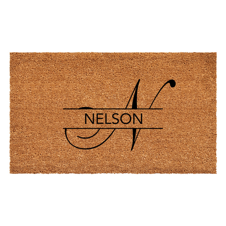 Nelson Personalized Doormat
