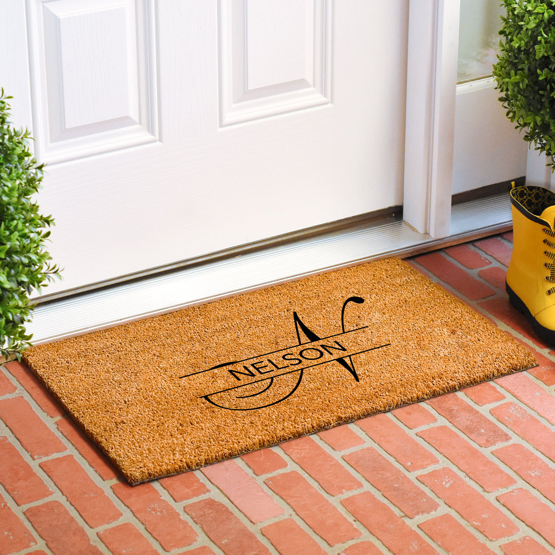 Nelson Personalized Doormat