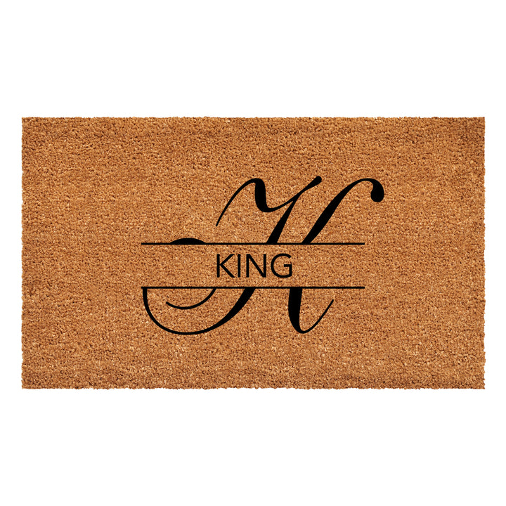 King Personalized Doormat
