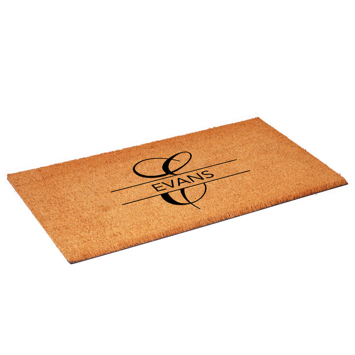 Evans Personalized Doormat