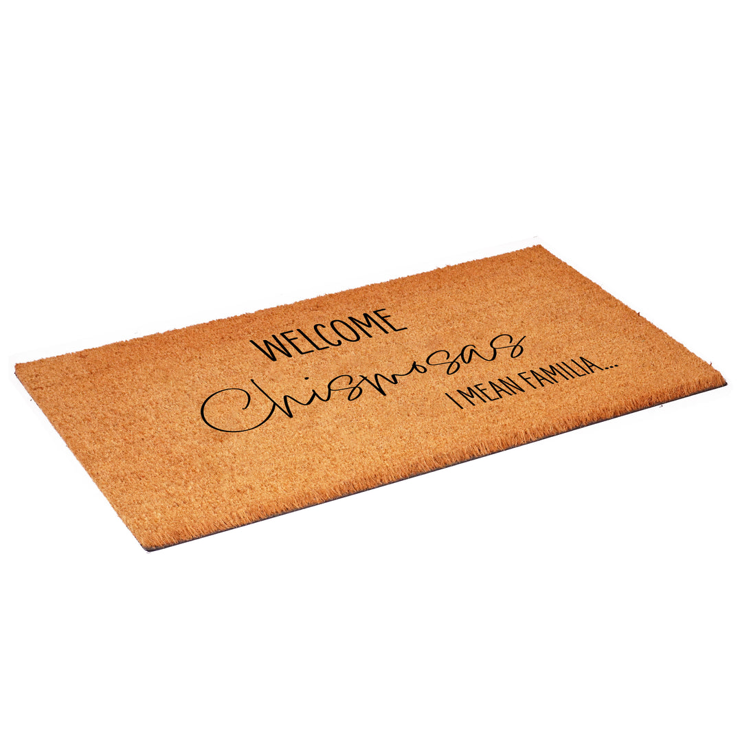 Welcome Chismosas I mean Familia Doormat 17"x29"