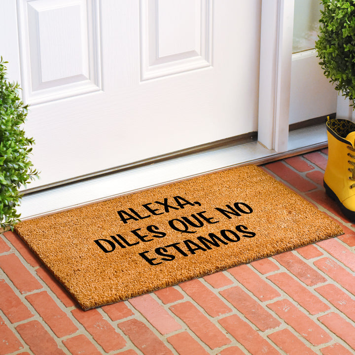 Alexa diles que no estamos Doormat 17"x29"