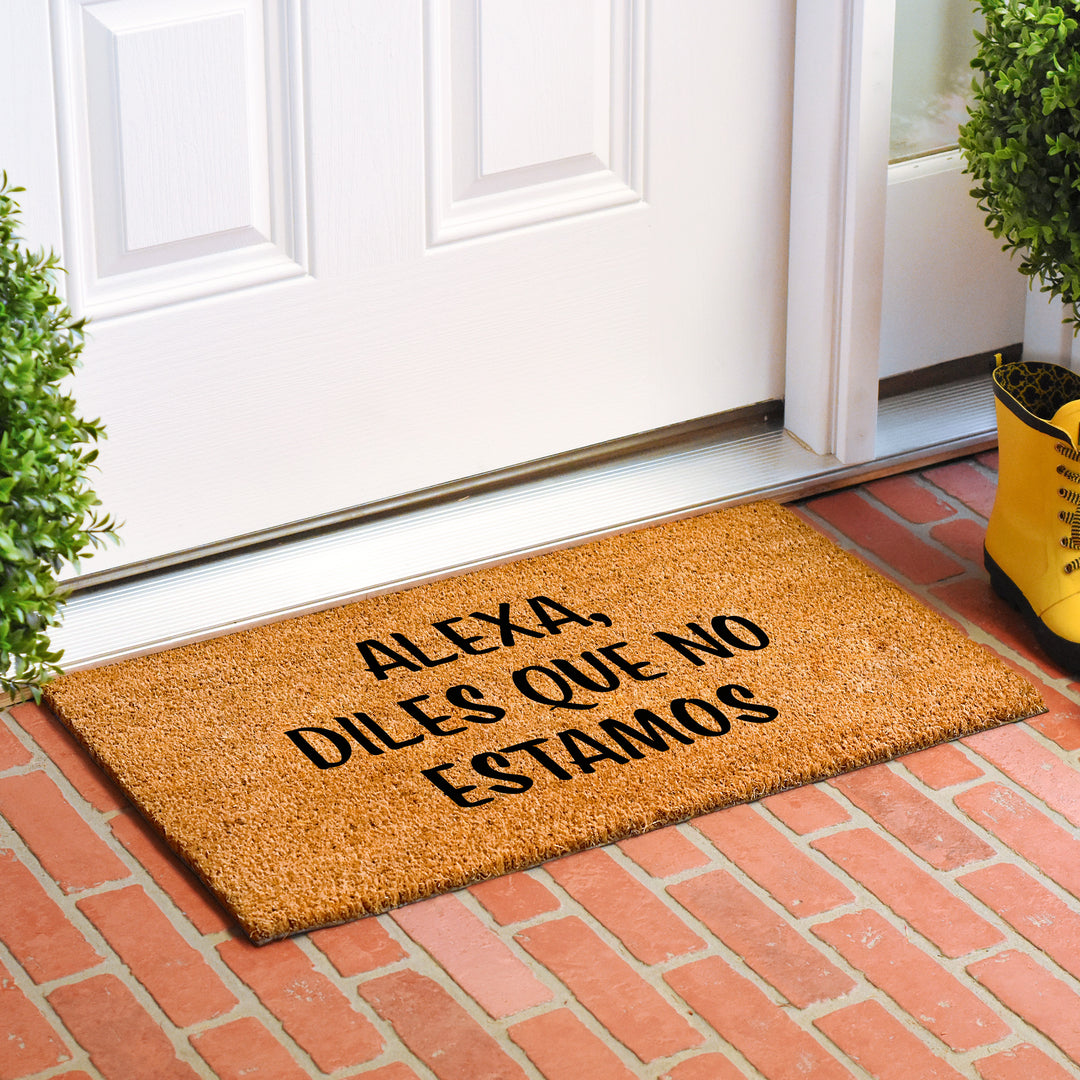 Alexa, diles que no estamos Doormat