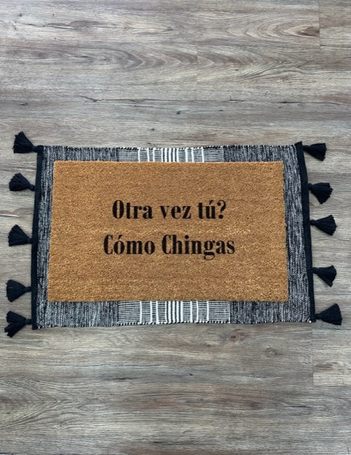 Como Chingas pero pasale Doormat 17"x29"