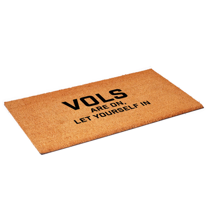 Vols are on let yourself in Doormat 17"x29"