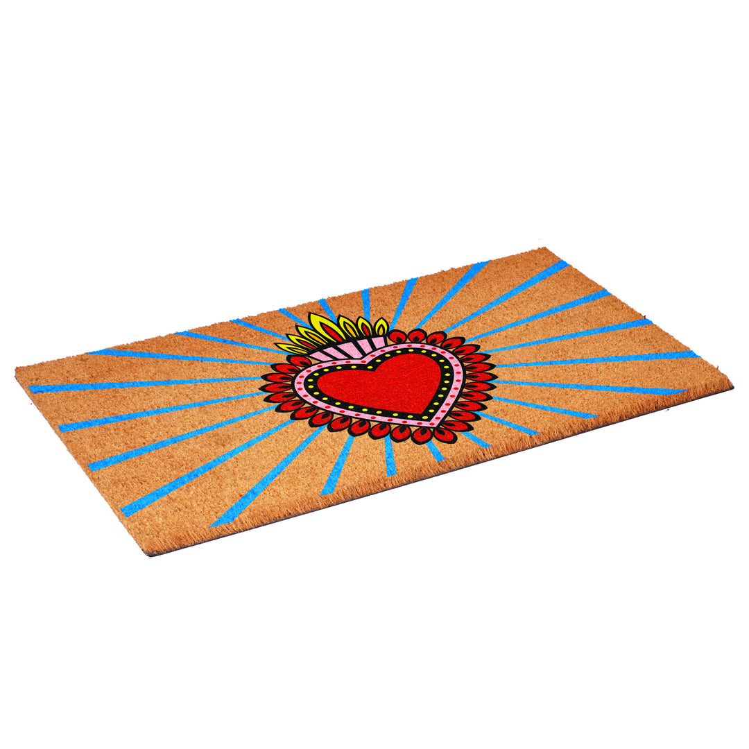 Milagro Heart Doormat