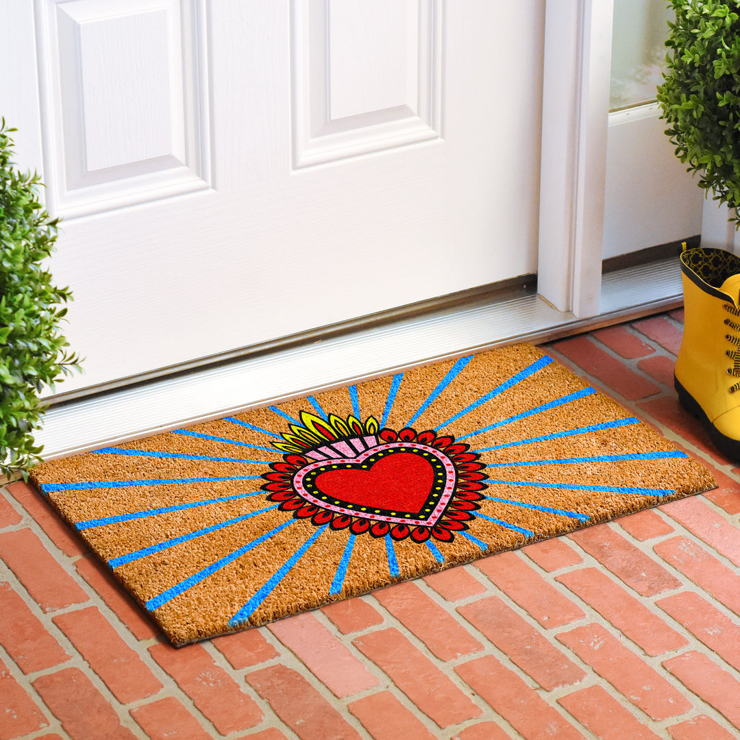 Milagro Heart Doormat