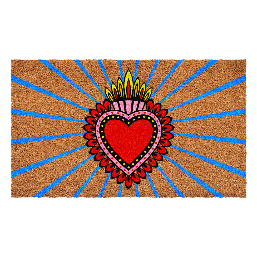 Milagro Heart Doormat