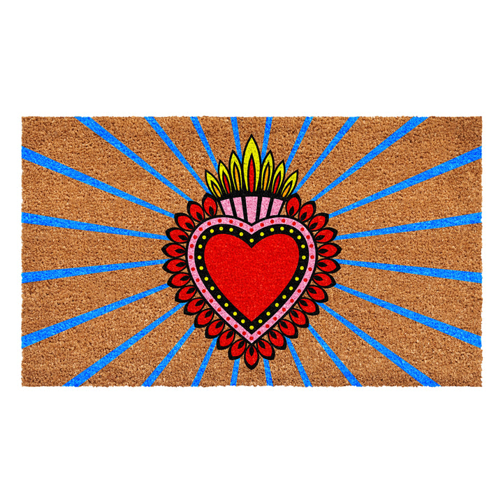 Milagro Heart Doormat