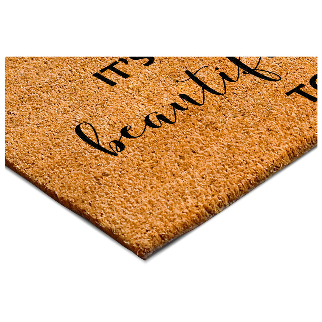 It's a Beautiful day to Learn Doormat 17"x29"