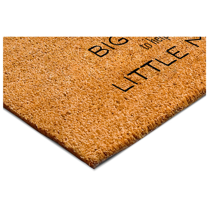 It takes a big heart to help shape little minds Doormat 17"x29"