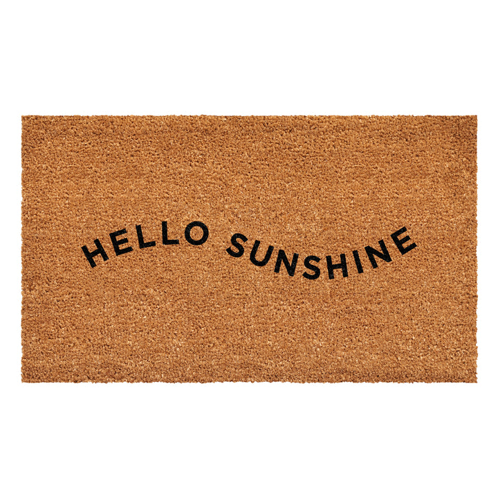 Hello Sunshine Doormat 17"x29"