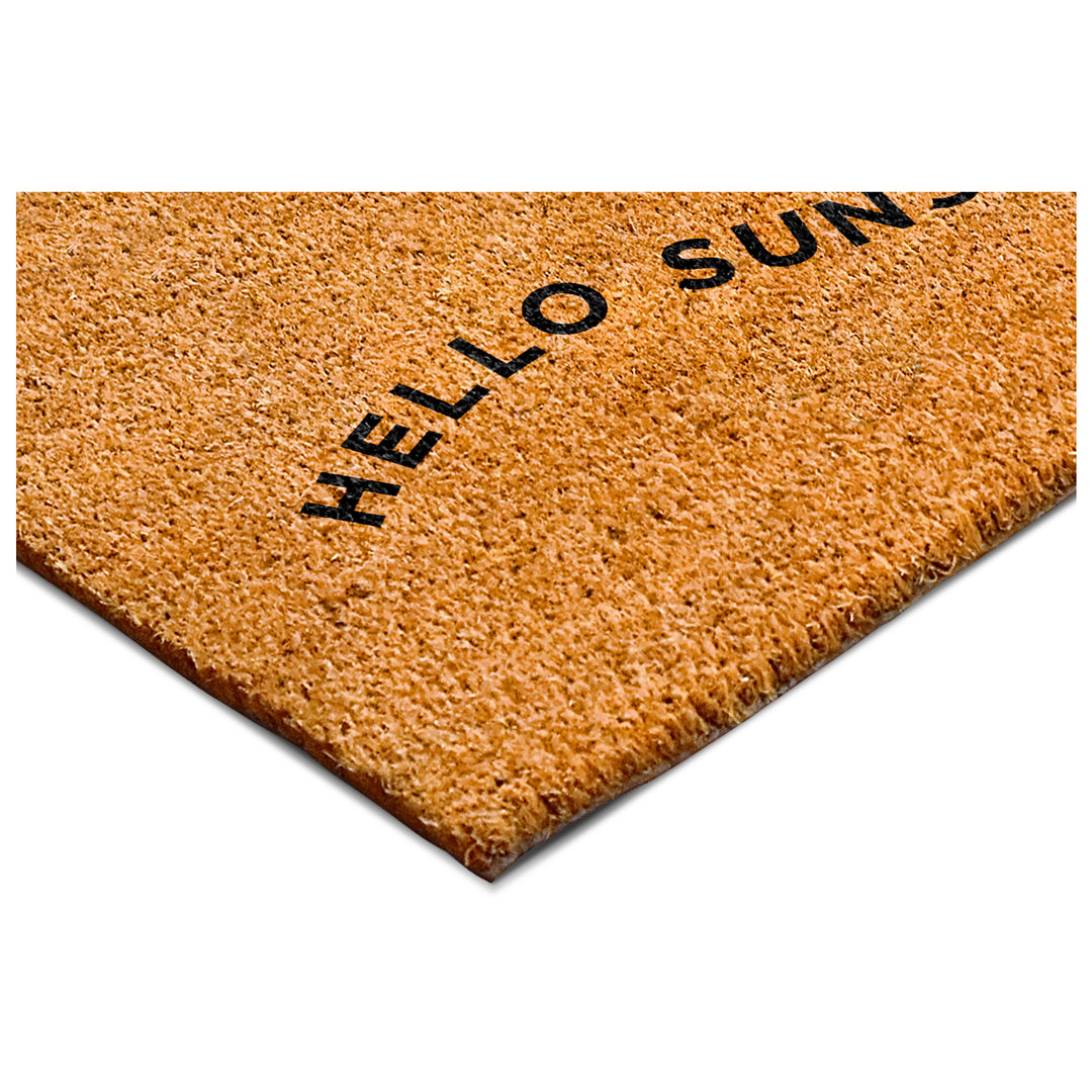 Hello Sunshine Doormat 17"x29"