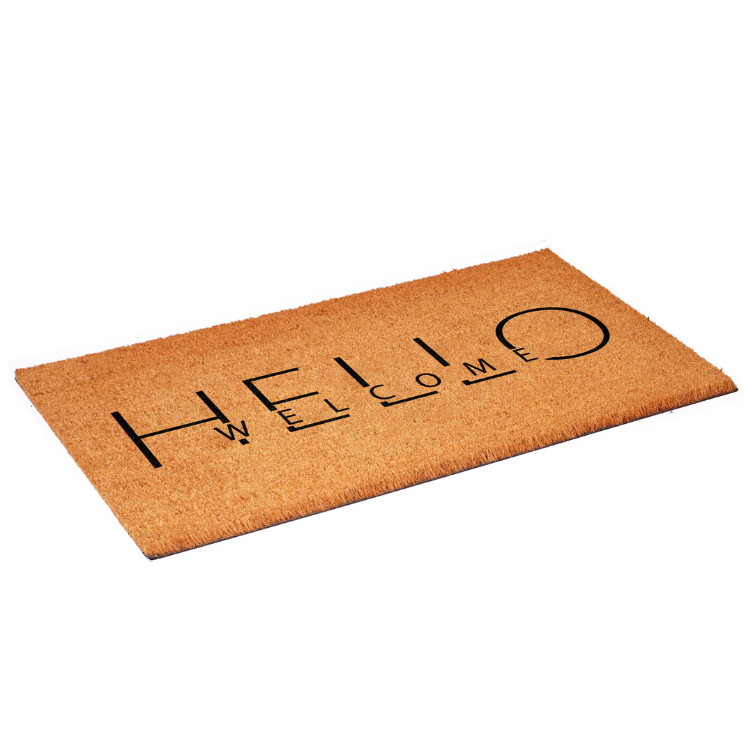 Welcome Greetings Doormat 17"x29"