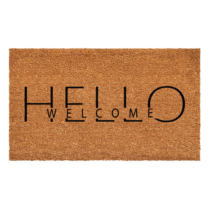 Welcome Greetings Doormat 17"x29"