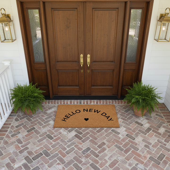 Hello New Day Doormat