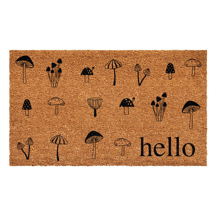 Mushroom Hello Doormat