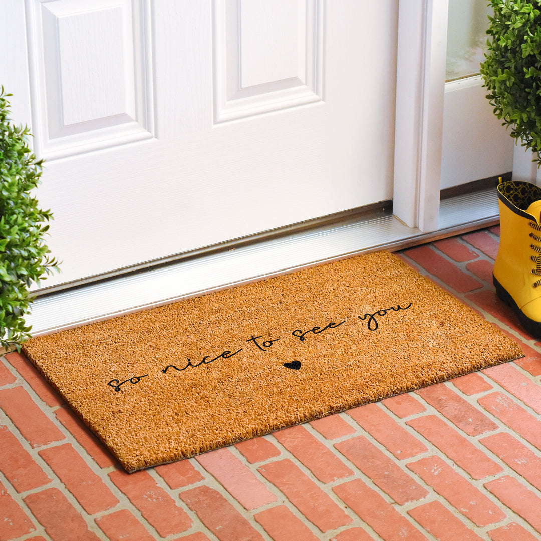 So Nice To See You Doormat