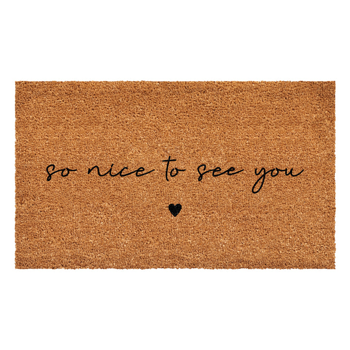 So Nice To See You Doormat