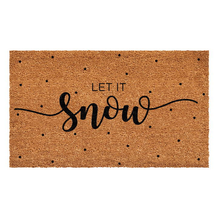 Please Let It Snow Doormat