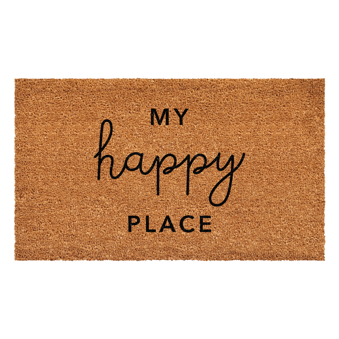 My Happy Place Doormat 17"x29"