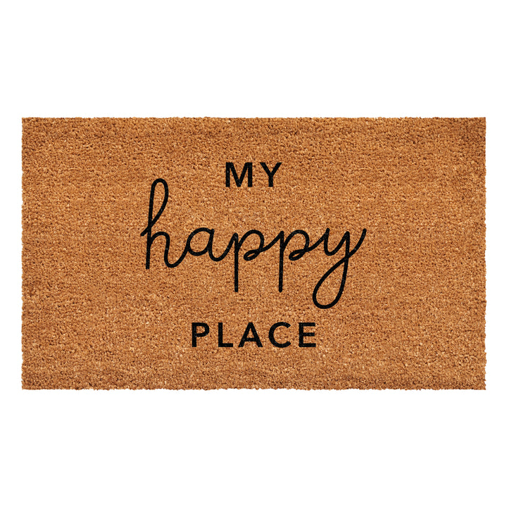 My Happy Place Doormat 17"x29"