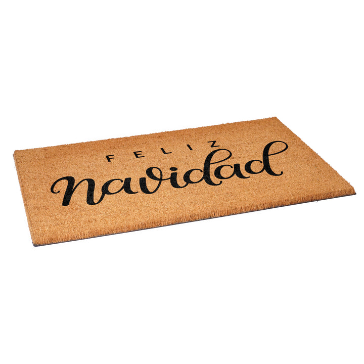 Classic Feliz Navidad Doormat 17"x29"