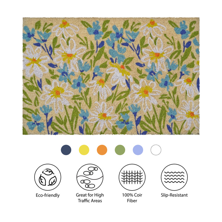Fields of Daisy Doormat