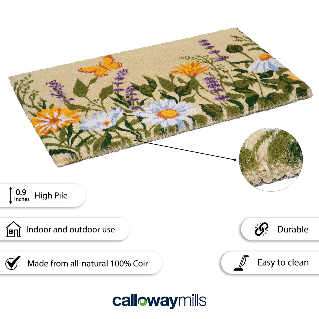 Butterfly Garden Doormat
