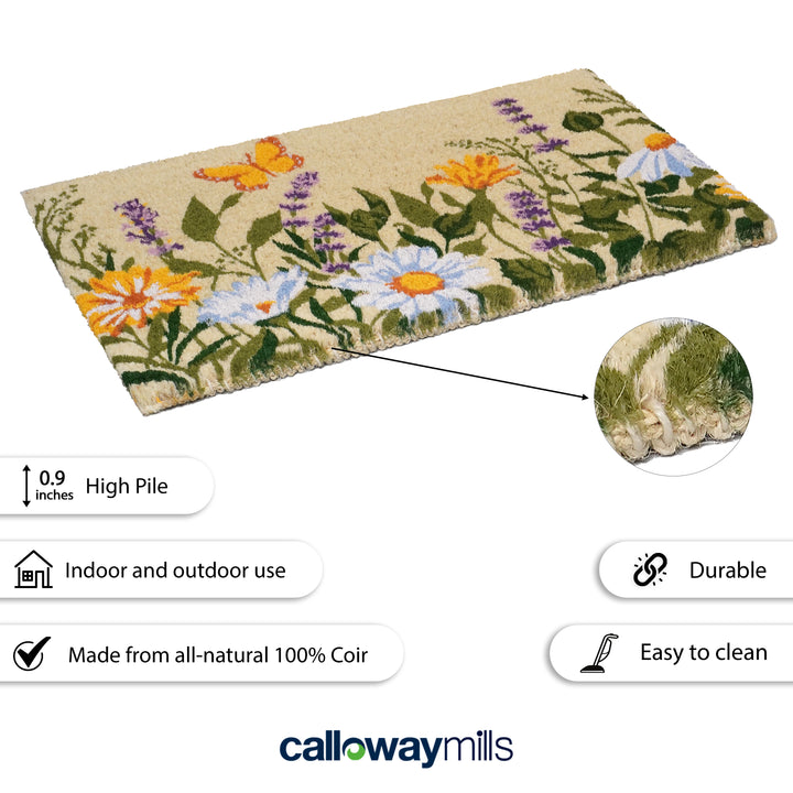 Butterfly Garden Doormat